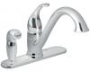 Moen Camerist CA7835 Chrome Single Handle Low Arc Kitchen Faucet