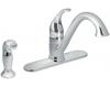 Moen Camerist CA7840 Chrome Single Handle Low Arc Kitchen Faucet