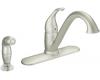 Moen Camerist CA7840CSL Classic Stainless Stainless Single Handle Low Arc Kitchen Faucet