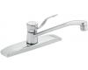 Moen Commercial CA8710 Chrome Single Handle Kitchen Faucet With 9" Spout