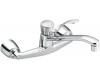 Moen Commercial CA8713 Chrome Single Handle Kitchen Faucet With 9" Spout