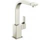 Moen S7170CSL 90 Degree Classic Stainless One-Handle High Arc Kitchen Faucet