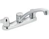 Moen 67901 Chateau Chrome Two Handle Low Arc Kitchen Faucet