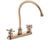 Moen Traditional 7995CPR Copper Two Handle Kitchen Faucet