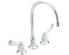 Moen 8225 Commercial Chrome Two Handle Kitchen Faucet