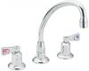 Moen 8241 Commercial Chrome Two Handle Kitchen Faucet