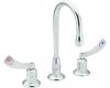 Moen 8248 Commercial Chrome Two Handle Kitchen Faucet