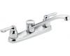 Moen 8780 Commercial Chrome Two Handle Kitchen Faucet