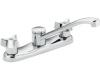 Moen 8793 Commercial Chrome Two Handle Kitchen Faucet