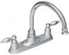 Moen Castleby CA7902 Chrome Two-Handle High Arc Kitchen Faucet