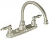 Moen Castleby CA7902SL Stainless Two-Handle High Arc Kitchen Faucet