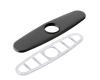 Moen 141002BL Matte Black Escutcheon Moen 141002BL Matte Black Escutcheon