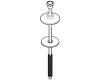 Moen 134404 Divine Chrome Bidet Lift Rod Moen 134404 Divine Chrome Bidet Lift Rod