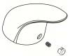 Moen 129902 Commercial Brushed Nickel 6" Lever Handle Kit Moen 129902 Commercial Brushed Nickel 6" Lever Handle Kit