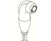 Moen 101476W Protege Glacier Hose & Spray Moen 101476W Protege Glacier Hose & Spray