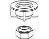 Moen 13678 Chalet / Manor Kitchen & Lavatory Mounting Hardware Moen 13678 Chalet / Manor Kitchen & Lavatory Mounting Hardware