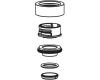 Moen 101249SL Stainless Onetouch Handle Collar & Nut Kit Moen 101249SL Stainless Onetouch Handle Collar & Nut Kit