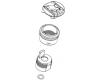 Moen 101957 Lavatory Lever Handle Mechanism Kit Moen 101957 Lavatory Lever Handle Mechanism Kit