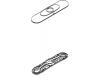 Moen 115048 Chrome Escutcheon & Gasket Kit