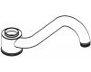 Moen 117658SL Stainless 87420 Spout Kit Moen 117658SL Stainless 87420 Spout Kit