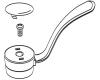 Moen 2021 Legend Chrome Lever Kitchen Handle Assembly Moen 2021 Legend Chrome Lever Kitchen Handle Assembly
