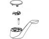 Moen 93989W Glacier Handle Kit For 7400 Series Kitchen Faucets