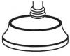 Moen 94435V Chateau Ivory Escutcheon Ring with Gasket For 7400/7700 Kitchen