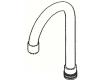 Moen 104429 Commercial Chrome Gooseneck Spout