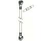 Moen 134123 Chrome Quick Connection Hose Extension Moen 134123 Chrome Quick Connection Hose Extension
