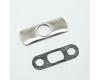 Moen 151813BN Brushed Nickel 3 Hole Lav Esct Bn Moen 151813BN Brushed Nickel 3 Hole Lav Esct Bn