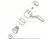 Moen 1818 Chrome Handle Kit Moen 1818 Chrome Handle Kit