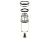 Moen 103456 Monticello Widespread Lavatory & Bidet Handle Adapter Kit Moen 103456 Monticello Widespread Lavatory & Bidet Handle Adapter Kit