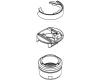 Moen 115026 Handle Adapter & Ring Shield