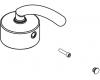 Moen 133485BB Brushed Bronze Handle Assembly- One Handle Lavatory Moen 133485BB Brushed Bronze Handle Assembly- One Handle Lavatory