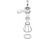 Moen 125764 Chrome Hot Handle Kit Moen 125764 Chrome Hot Handle Kit