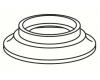 Moen 97547PM Monticello Platinum Mini Widespread Handle Escutcheon Moen 97547PM Monticello Platinum Mini Widespread Handle Escutcheon
