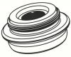 Moen 118239PM Monticello Platinum 2.2 Gpm Aerator Moen 118239PM Monticello Platinum 2.2 Gpm Aerator