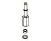 Moen 134124 Quick Connect Flow Restrictor Adaptor Moen 134124 Quick Connect Flow Restrictor Adaptor