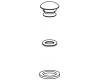 Moen 115034 Chrome Handle Cap Kit