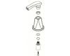 Moen 134402BN Divine Brushed Nickel Handle Kit Moen 134402BN Divine Brushed Nickel Handle Kit