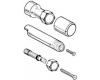 Moen 91110 Chateau Chrome 1" Handle Extension Kit