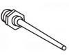 Moen 1394 Chrome 2400 & 3250 Series Tub/Shower 1" Push Button Diverter Extension Moen 1394 Chrome 2400 & 3250 Series Tub/Shower 1" Push Button Diverter Extension