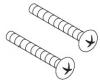 Moen 15528 Chateau Chrome Tub/Shower Escutcheon Screws