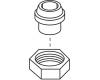 Moen 13577 Tub/Shower Ground Joint Union & Nut Moen 13577 Tub/Shower Ground Joint Union & Nut