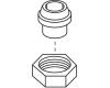 Moen 13577 Tub/Shower Ground Joint Union & Nut