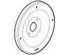 Moen 101409ST Satine Tub/Shower Escutcheon Kit Moen 101409ST Satine Tub/Shower Escutcheon Kit