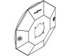 Moen 122561BN Brushed Nickel Shower Escutcheon Moen 122561BN Brushed Nickel Shower Escutcheon