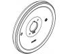 Moen 128881 Chrome Tub/Shower Escutcheon