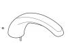 Moen 100652 Chrome Roman Tub Spout