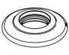 Moen 101959BN Brushed Nickel Roman Tub Spout Diverter Cap Moen 101959BN Brushed Nickel Roman Tub Spout Diverter Cap